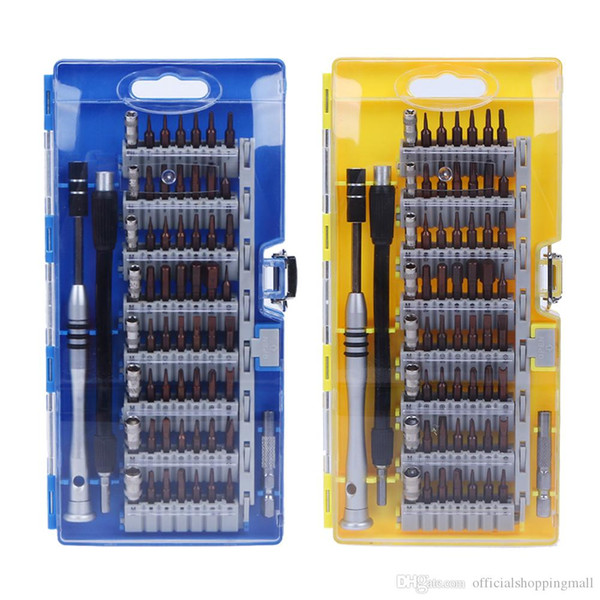 Hot 60 in 1 S2 Alloy Precision Torx Screwdriver Set Professional Electronic Mini Screwdriver Bits Computer Phone PC Repair Opening Tool Set