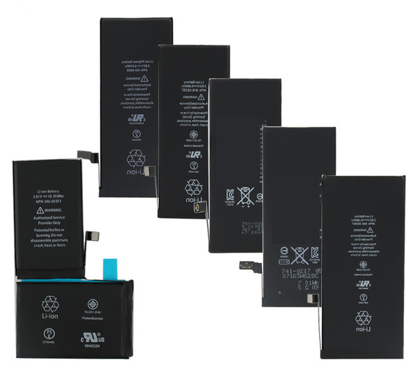 2019 New Good Quality New 0 Cycle For iPhone 6 6s 6Plus 7 7plus 8 8plus X Battery iphone mobile phone battery Free UPS Fedex Ship