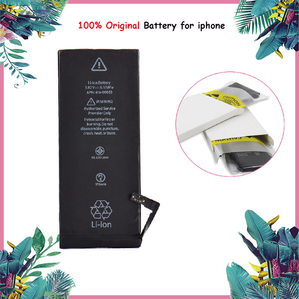 100% ORIGINAL Brand New Full Capacity Zero Cycle Battery for Apple iPhone 4S 5G 5S 5C SE 6G 6S 6plus 7 8 Plus Genuine Batteries Replacement