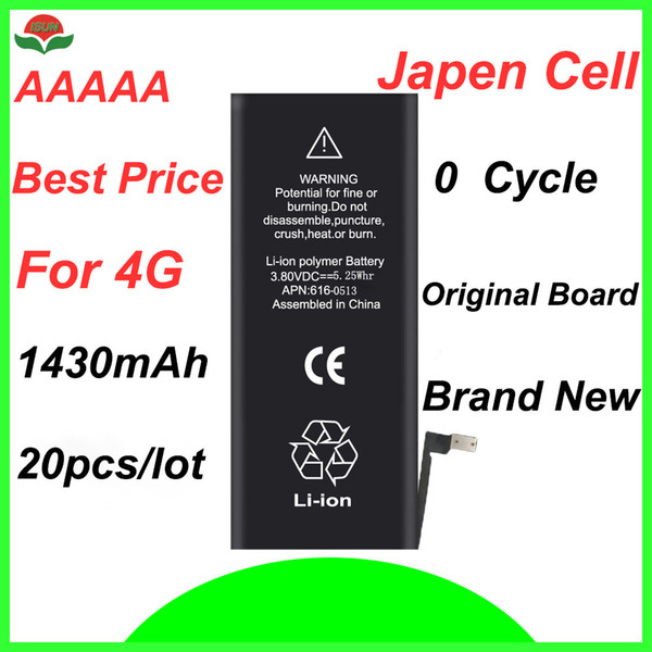 Isun Original Quality Battery for Apple iPhone 7 4.7 inch 7P 6G 6S 6SP 5G 5S 5C 4S Real Capacity 1960mAh Replacement with Free Shipping Cost