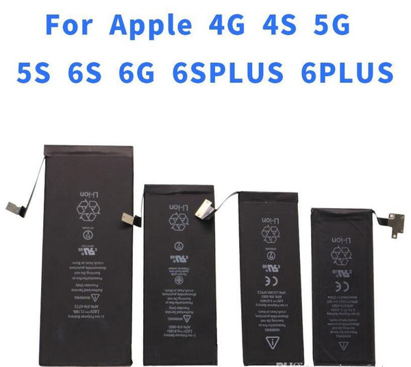 Batter for iphone 5g 5s 6g 6s 6plus 6Splus Mobile Phone Battery for Iphone Compatible with cheap mobile phone built-in battery