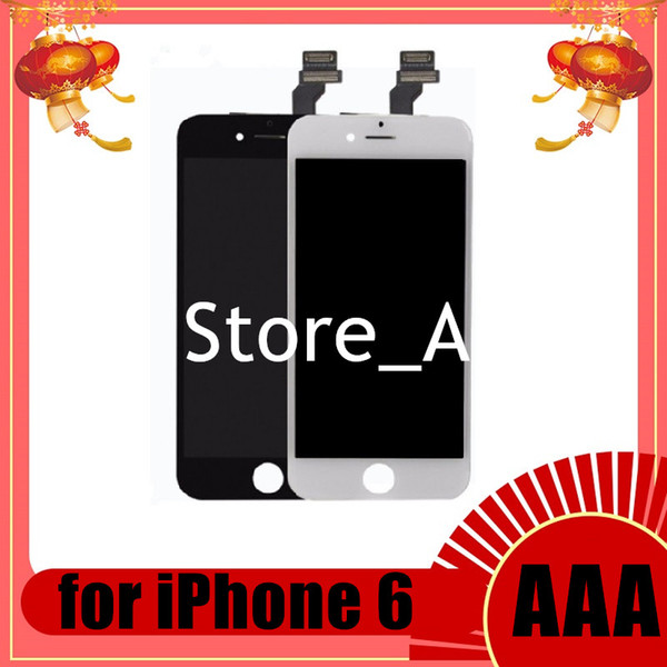 Grade A+++ for iPhone 6 LCD Display & Touch Screen Digitizer with Frame Full Assembly Replacement Repair Parts Free Shipping