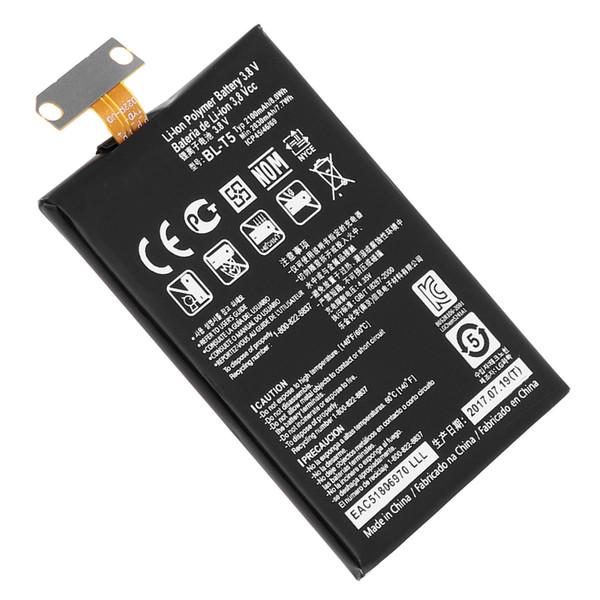 BL-T5 3.8V 2100mAh Phone Built-in Original Li-ion Replacement Battery for E960 Nexus4 E970 E975 F180 E973 CPB_602