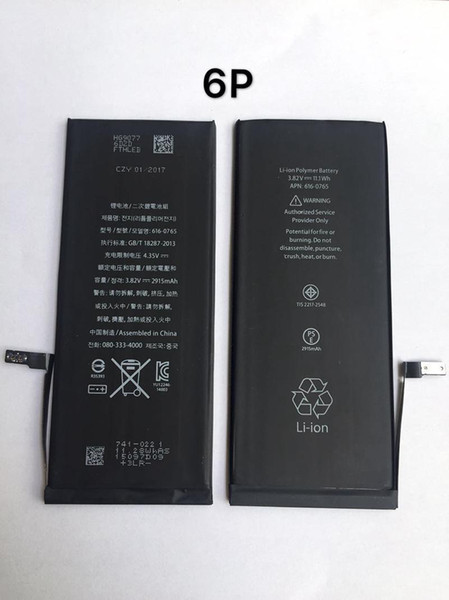 Li-ion Battery for iPhone 5 5s 5C SE 7 7 Plus Phone Battery Rechargeable Replacement Li Polymer Internal Batteries Free Shipping