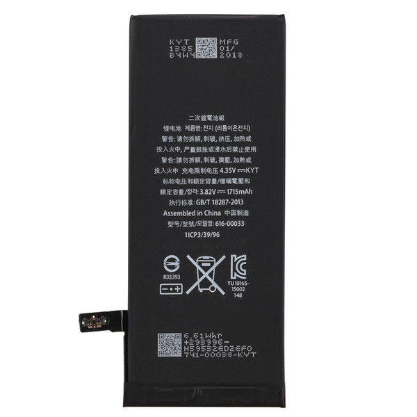 100% Original Mobile Phone Battery For iPhone Li-ion Replacement Battery For iPhone 5s 5c 6 7 7P 8G 8P