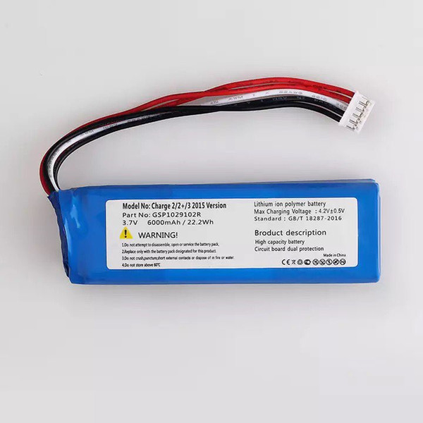 6000mah GSP1029102R battery for Charge 2 Plus,Charge 2+,charge 3 2015 2016 Version