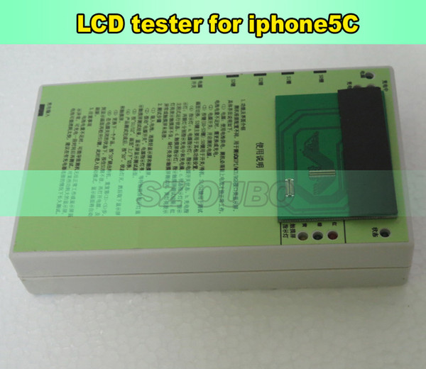 For iphone 5c lcd touch screen digitizer tester detector + battery + spare pcb 1piece for iphone5c lcd repair