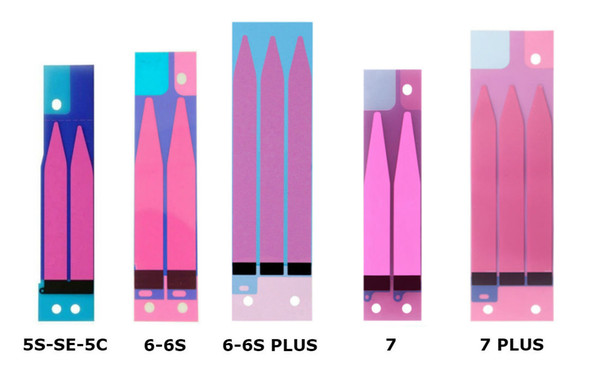 Battery Sticker Adhesive Glue Stripe Tape for iPhone 5 5G 5C 5S SE 6 6S 7 Plus (313IPAM100)