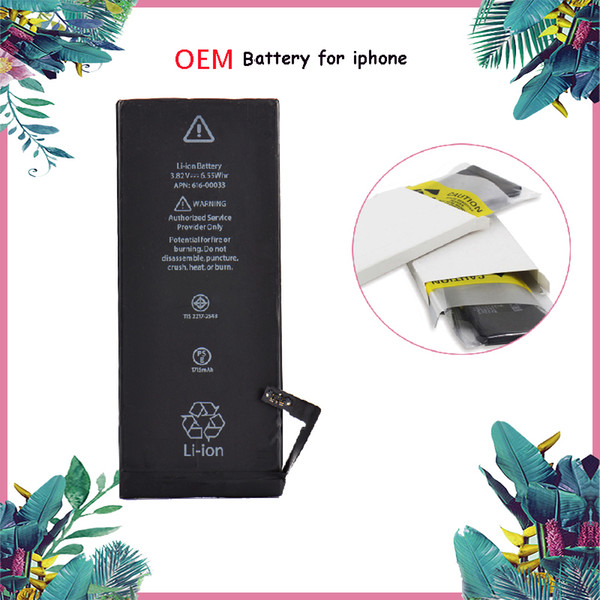 Full Capacity Zero Cycle Battery For iPhone 6 Battery 5S 6S 6 Plus 7P 2760mAh Phone Battery For iphone 8 8 Plus 7