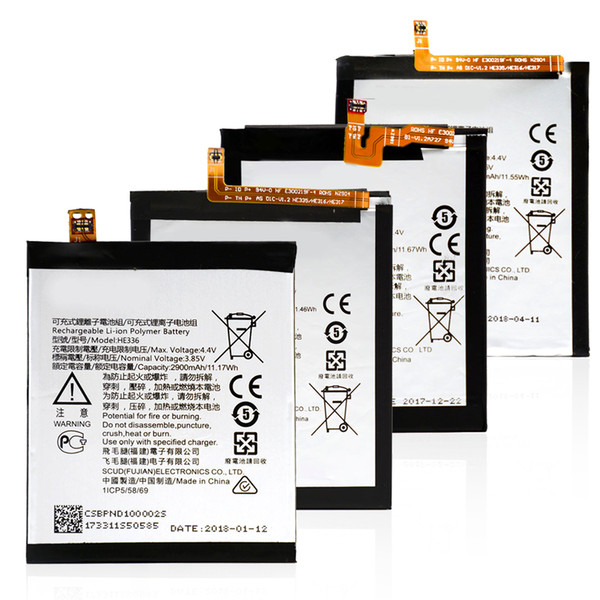 HE316 HE317 HE328 HE335 HE336 High Capacity Li-ion Replacement Battery For Nokia 5 6 8 Batteria 3000mAh Free Taxes