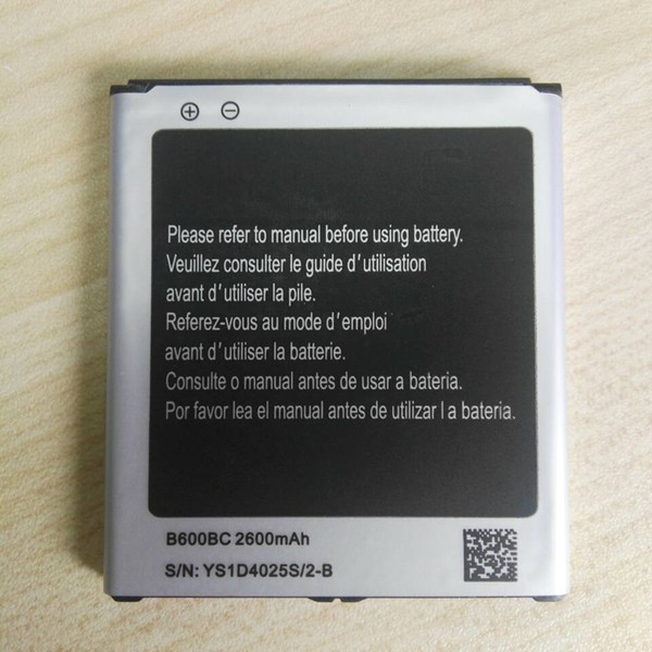 New B600BC B600BE Li-ion Mobile Phone Battery For Samsung i9500 Galaxy S4,2600mAh,High Quality