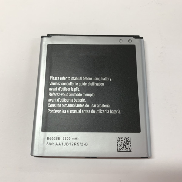 S4 Battery B600BC B600BE For Sam S4 IV I9500 9500 I9505 I545 I337 Replacement Batteries 2600mAh Factory Direct Free Shipping