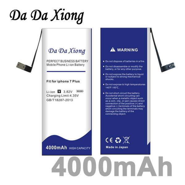 Da Da Xiong 4000mAh Battery For Apple iPhone 7 Plus for iphone7 Plus battery