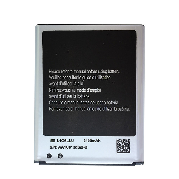 New Original Li-ion Mobile Phone Battery For Samsung Galaxy S4 Mini I9190 S3 I9300 S2 I9100 High Quality Replacement Battery