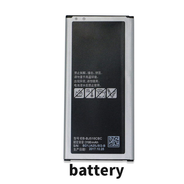 High Quality Mobile Phone Battery For Sumsung J5 2016 J510 Capacity 3100mAh Battery Built-in Li-ion Replacement Phone Batteries