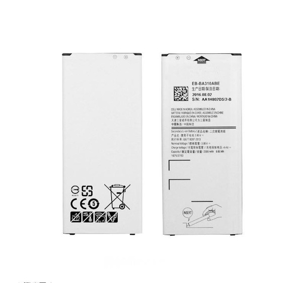 Replacement Battery EB-BA310ABE For 2016 Edition Samsung A310 GALAXY A3 A5310A Authentic Phone Batteries 2300mAh Free Ship