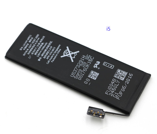 For iphone Battery 5G 5S 5C 5 i5 Cellphone polymer Battery 100% Original cellular phone bateria Akku