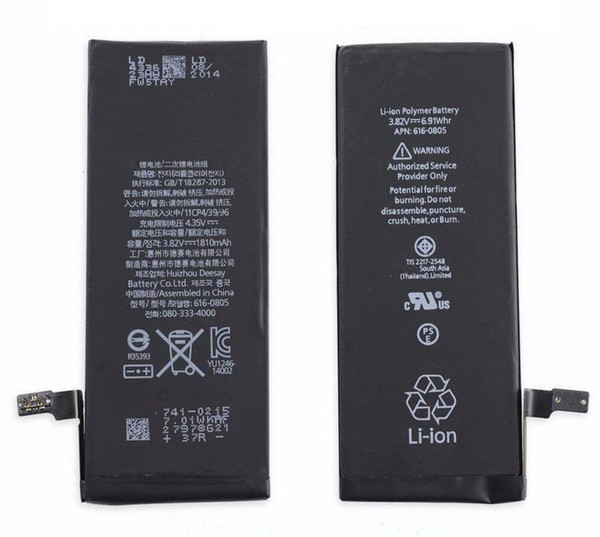 1810mah Rechargeable Li-ion Polymer Battery Replacement for Iphone Ip 6 6g 4.7 Inch 3.82v Batterie Batterij Bateria