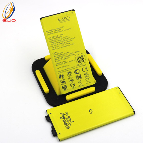 Battery For LG G5 Phone Rechargeable Li-lon Replace battery The US992 H860N G5S H868 BL-42D1F High Capacity Original 2700 mAh Batterie