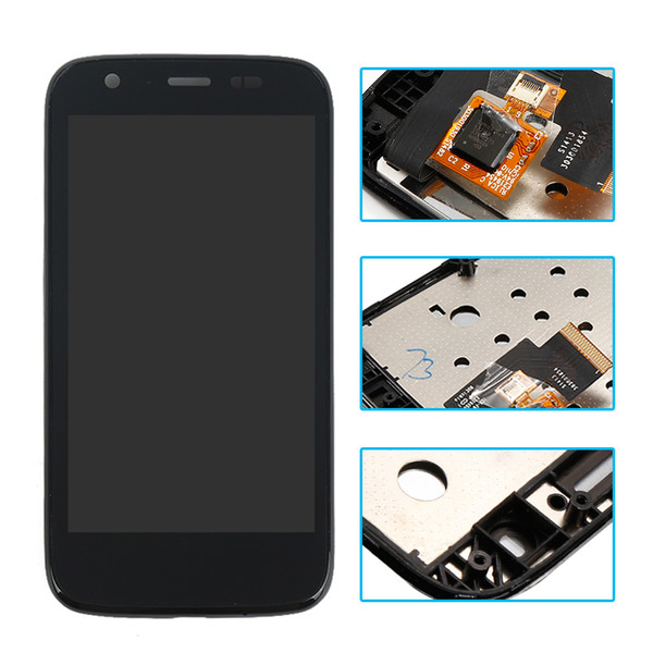 For MOTO G LCD Assembly with touch panel With Frame good quality perfect fit with fast shipping