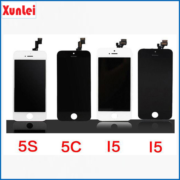 AAA+ Quality Replacement LCD Display With Digitizer For iPhone 5S 5C 5 LCD Screen Full Assembly