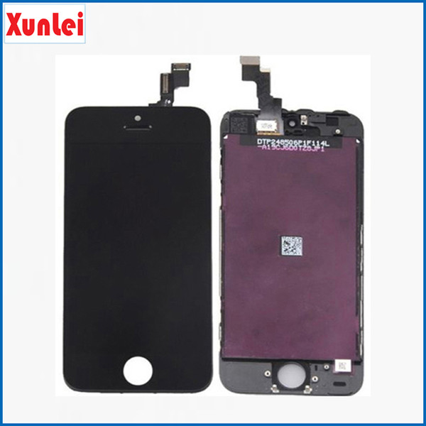 AAA Quality LCD With Touch Screen Digitizer For iPhone 5S 5C 5 LCD Screen Assembly Replacement