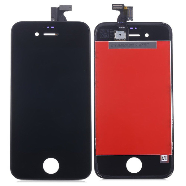 2016 NEW For iPhone 4G 4S LCD Display with Touch Screen Panels Digitizer Full Assembly Replacement Parts Black White Free Shipping