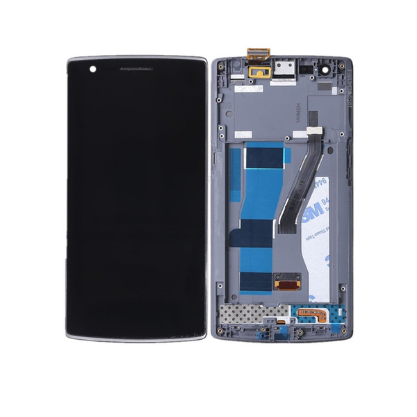 AA Quality 2016 New LCD Lens Screen+Touch Digitizer Assembly For Oneplus One 1+ A0001 display Black Free Shipping