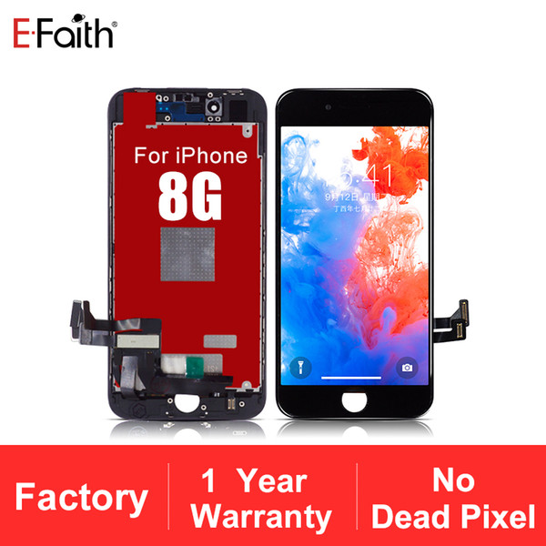 EFaith LCD For 8G Display High Quality No Dead Pixel LCD Display For iPhone 8 Plus touch screen 1-Year Warranty + Free DHL Shipping