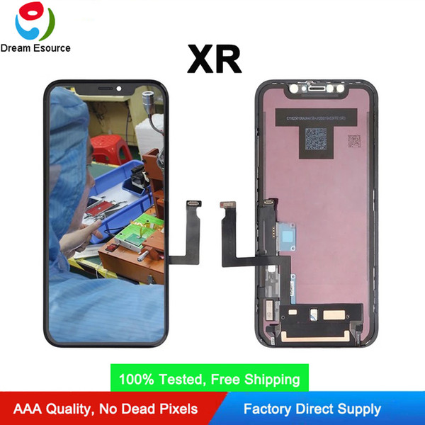 OEM Repair Parts of Original Assembled iPhone XR LCD Screen Display with Nice Touch Brand New & Free DHL shipping