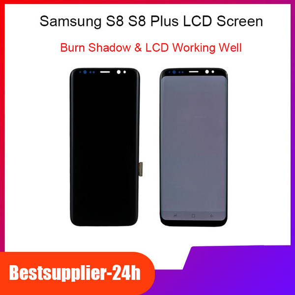 For Samsung Galaxy S8 Edge Original LCD with Touch Screen Digitizer Full Assembly Replacement G950F G950A G950P G950V G950T Free Shipping