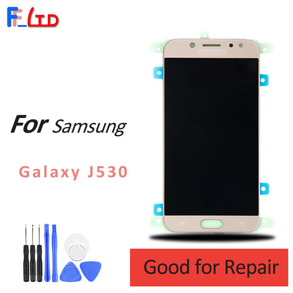 Super AMOLED HD for Samsung J530 J530F 2017 LCD Display Digitizer with Touch Screen Replacement 100% Tested Free Shipping
