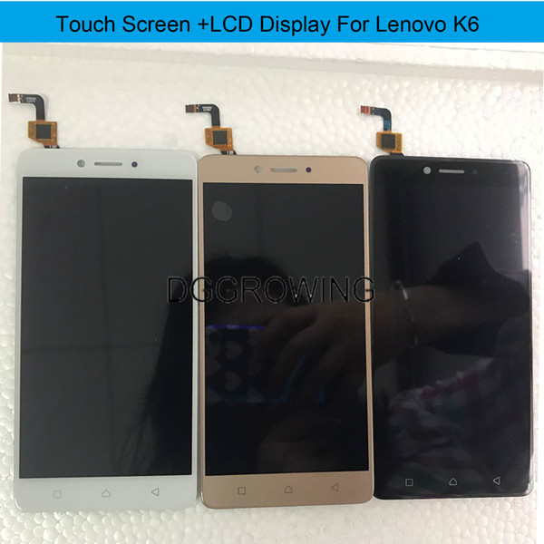 100% No Dead Pixel Tested LCD Display With Touch Screen Digitizer Assembly For Lenovo K6 Power/K6