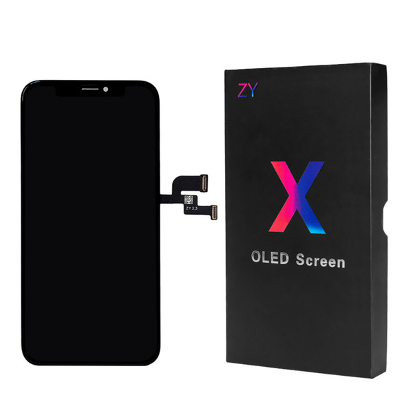 1PC Upgraded Version New OLED Quality LCD Screen for iPhone X Xs XR 5.8 Digitizer Display Complete Replacement free Shipping