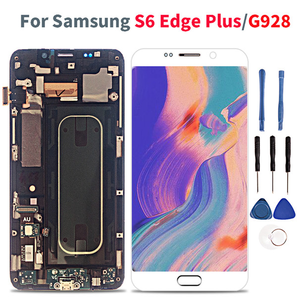 Lcd For Samsung Galaxy S6 Edge Plus LCD Diaplay Touch Screen Assembly For Samsung G928 No burnshadow No dead Pixels