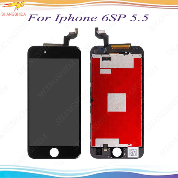 LCD For iPhone 6S plus Front Assembly 5.5 inch 6sp LCD Display Touch Screen Digitizer Glass Replacement With Mid-frame