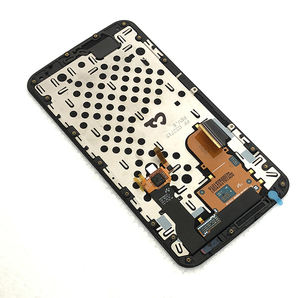 LCD Screen Display Assembly For Motorola Nexus X 6 XT1100 XT1103 with Frame Replacement Black