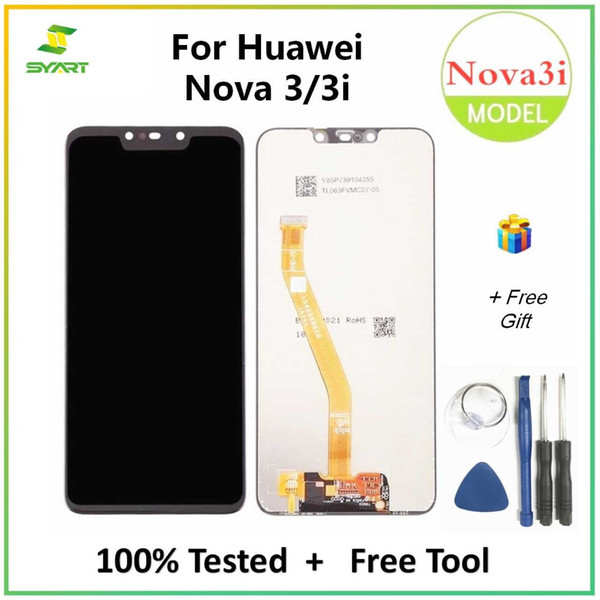 For Huawei Nova 3 3i LCD Display Touch Screen Digitizer Assembly Replacement For PAR-AL00 PAR-LX1 PAR-LX1M PAR-LX9 PAR-TL20 LCDs