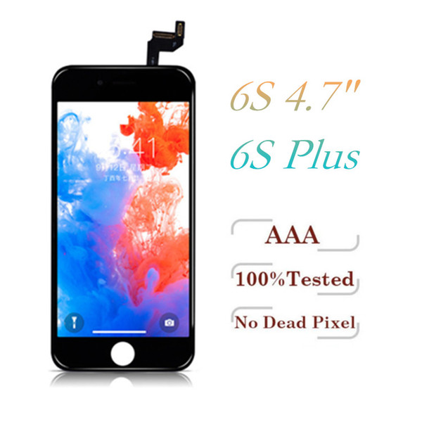 Grade A +++ LCD For iPhone 6S 6S Plus Display Touch Digitizer Frame Assembly Repair Parts + 1 Year Warranty