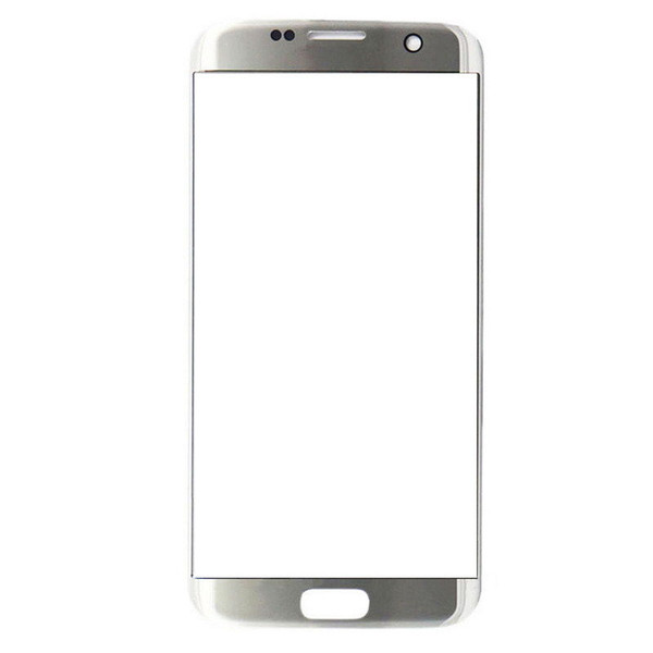 50PCS Original For Samsung Galaxy S7 Edge G935 G935F G9350 outer Glass Front Panel White Black Gold Lens