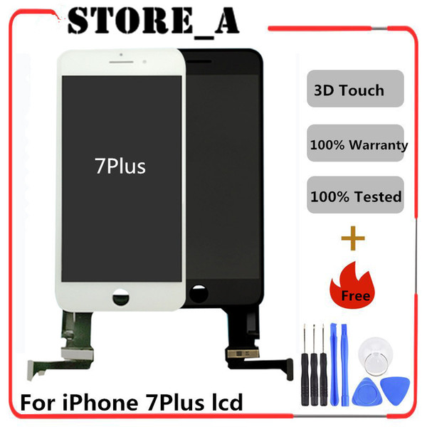 High Quality A+++ for iPhone 7 7 Plus LCD Display & Touch Screen Digitizer with Framce Complete Assembly 3D Touch Funciton Replacement