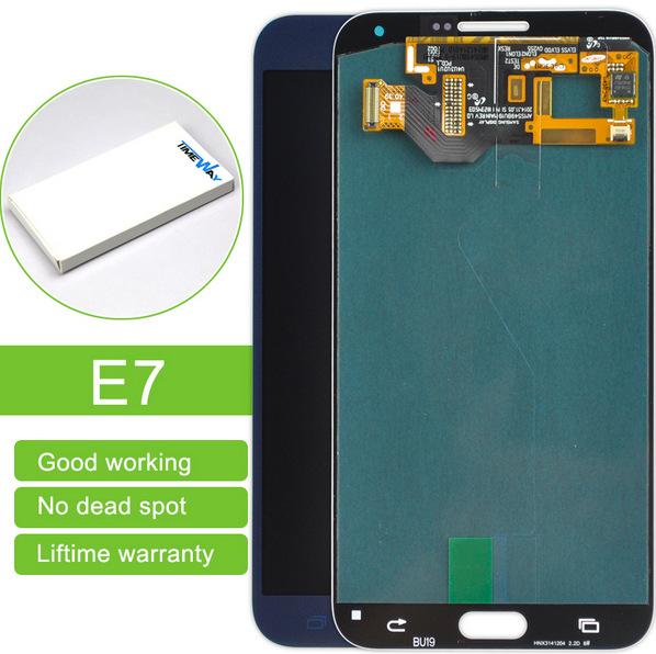 Brand New A grade Replace LCD front LCDs Repair For Samsung Galaxy E7 LCD free shipping
