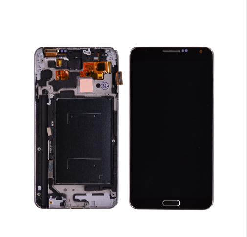 For Samsung Galaxy Note 3 N9005 LCD Display With Touch Screen Digitizer With Bezel Frame Assembly