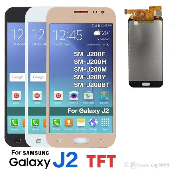 LCD Digitizer LCD Display Replacement For SAMSUNG Galaxy J2 SM-J200F LCD Display Screen for SAMSUNG J2 SM-J200H J200M J200Y J200BT Pantalla