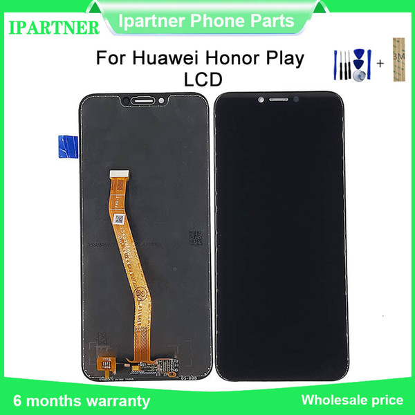 6.3 Inch for Huawei Honor Play LCD Display Touch Screen Sensor Digitizer Assembly Screen Replacement with Tools 10pcs/lot