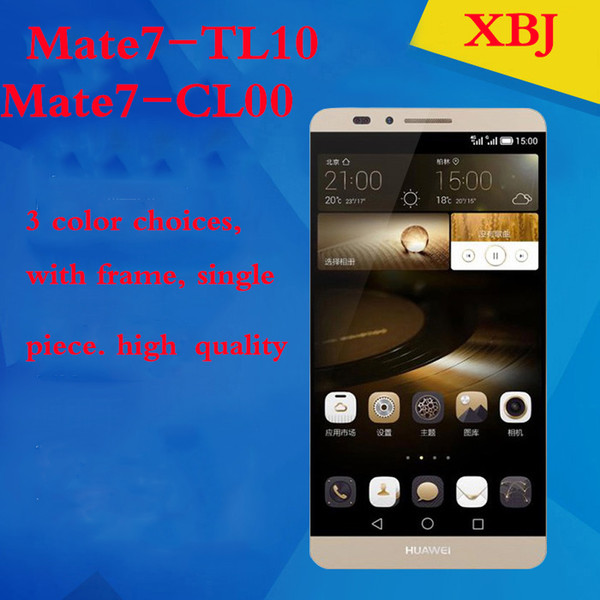 For Huawei Mate7-TL00/CL00 TFT display with frame. Single chip for global use