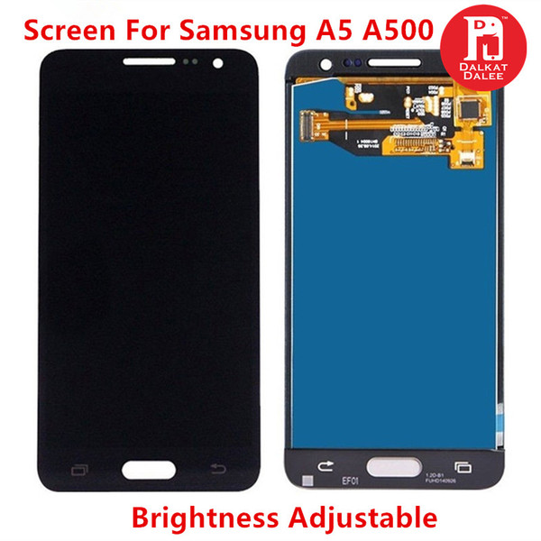 Screen For Samsung Galaxy A5 2015 A500 A500F A500M LCD Display Touch Screen Digitizer TFT Assembly Replacement Brightness Adjustable