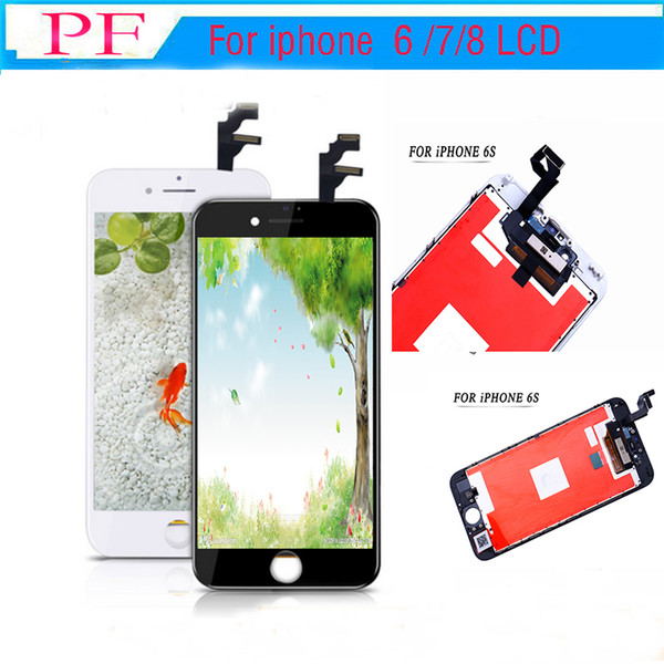 Grade A +++ LCD Display Touch Digitizer Frame Assembly Repair For iPhone 6 6 plus 6s 7 7 plus 8 DHL free