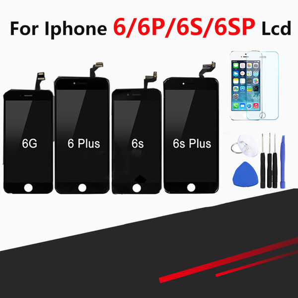 Retail Top Quality Touch Screen For iPhone 6 6 Plus 6s 6s Plus LCD Display Pantalla Assembly Digitizer Replacement + Free Tools