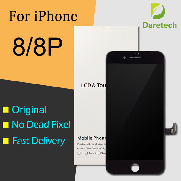 For black and white high quality iPhone 8 & 8 plus LCD Display &Touch Screen Digitizer full Assembly & DHL shipping